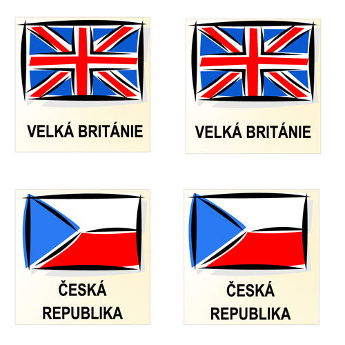 Pexeso – vlajky